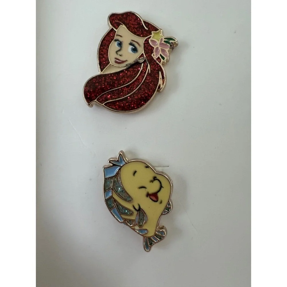 Disney Ariel BaubleBar Earrings &‎ Shell Lip Balm Set Little Mermaid Bundle